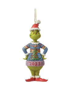2023 Grinch In Ugly Sweater Ornament