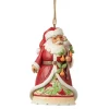 A Partridge In A Pear Tree Santa Ornament