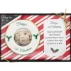Baby's 1St Christmas Photo Frame Ornament 4"