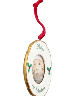 Baby's 1St Christmas Photo Frame Ornament 4