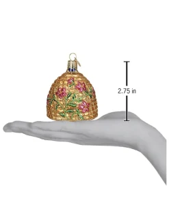 Bee Skep Ornament