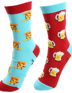 Beer & Pizza Socks
