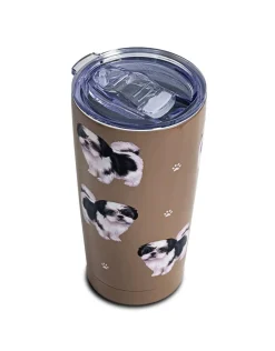 Black Shih Tzu Tumbler