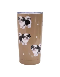 Black Shih Tzu Tumbler