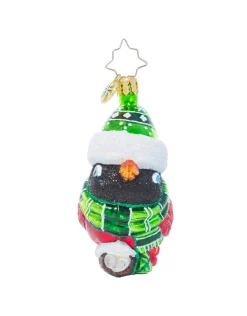 Bundled-Up Feathered Friend Gem