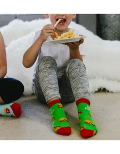Burger & Fry Day Youth Socks