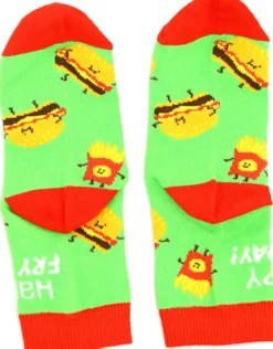 Burger & Fry Day Youth Socks