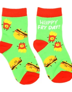 Burger & Fry Day Youth Socks