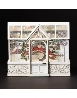 Cardinals In Greenhouse Shimmer