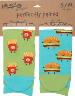 Cheeseburger & Fries Socks