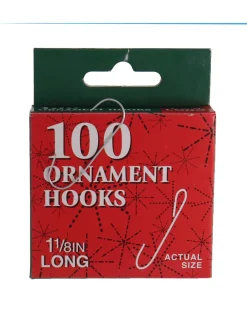 Christmas Ornament Hooks 100-Piece Set