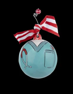 Christmas Scrubs Ball Ornament