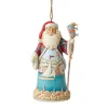 Coastal Santa Ornament