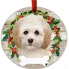 Cockapoo Wreath Ornament