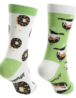 Coffee & Donut Socks
