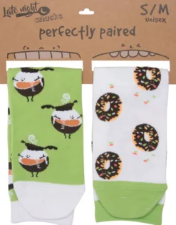 Coffee & Donut Socks