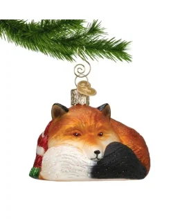 Cozy Fox Ornament