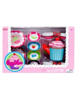 Cupcakes Tin Tea Set
