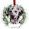 Dalmatian Wreath Ornament