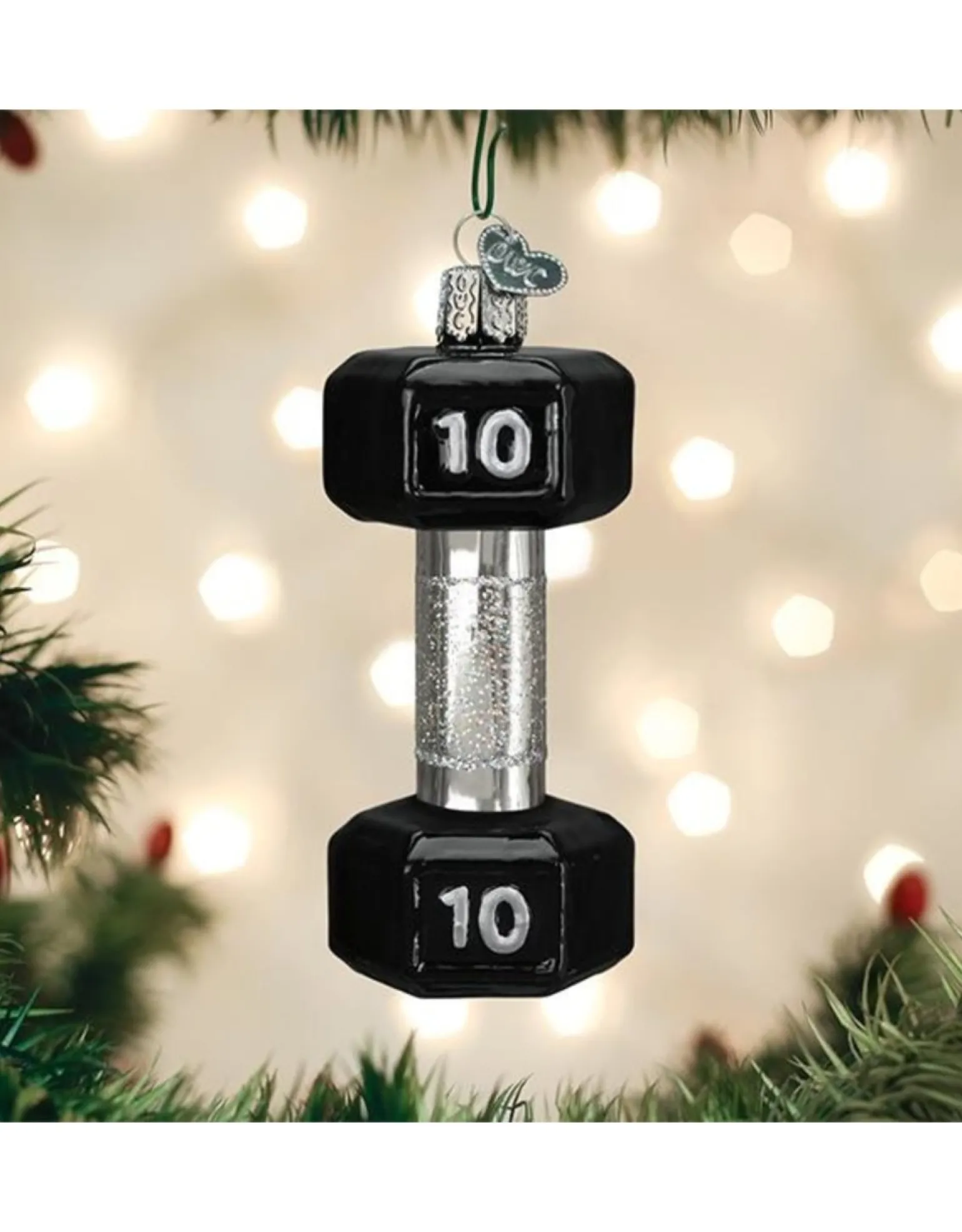 Dumbbell Ornament