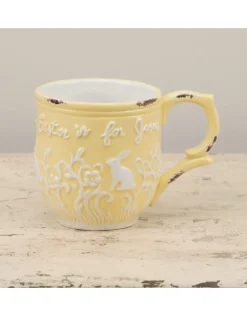 Easter Is Jesus Yellow Mug