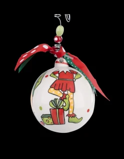 Elf Ball Ornament