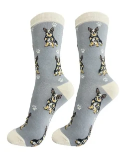 Full Body Australian Cattle Dog Socks