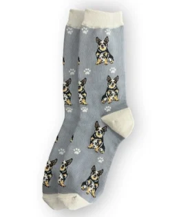 Full Body Australian Cattle Dog Socks