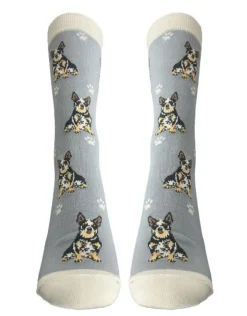 Full Body Australian Cattle Dog Socks