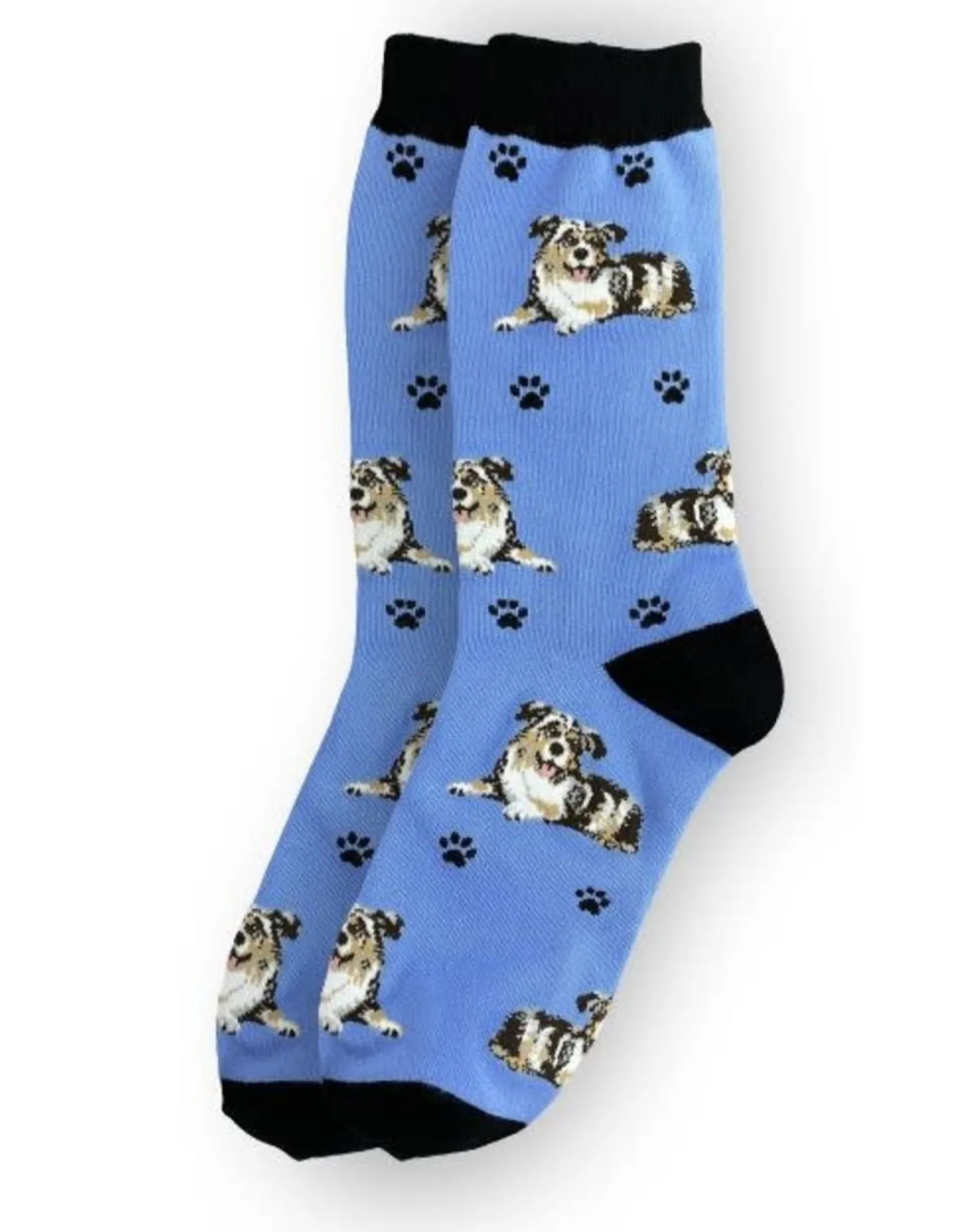 Full Body Australian Shepherd Socks