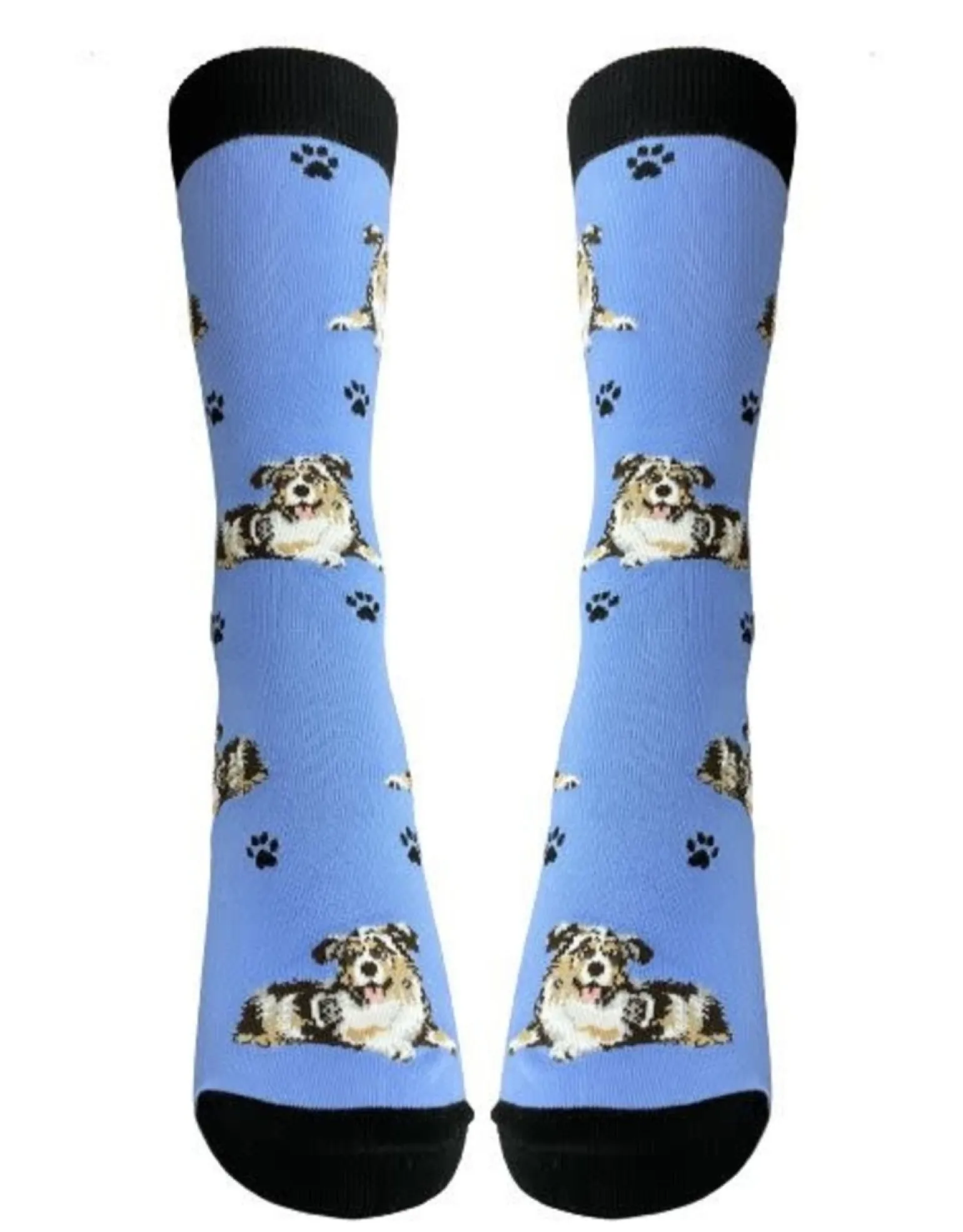 Full Body Australian Shepherd Socks