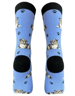 Full Body Australian Shepherd Socks