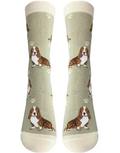 Full Body Basset Hound Socks