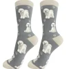 Full Body Bichon Frise Socks