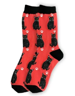 Full Body Black Cat Socks