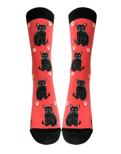 Full Body Black Cat Socks