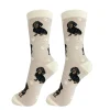 Full Body Black Dachshund Socks