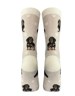 Full Body Black Dachshund Socks