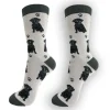Full Body Black Pug Socks