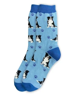 Full Body Border Collie Socks