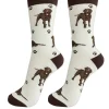 Full Body Chocolate Labrador Socks