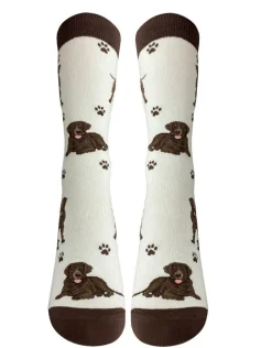 Full Body Chocolate Labrador Socks