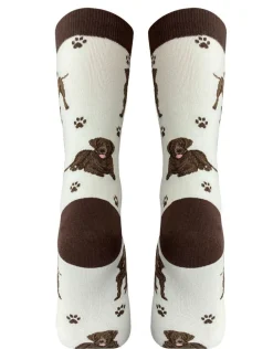 Full Body Chocolate Labrador Socks
