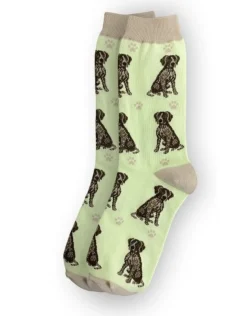 Full Body German Shorthair Pointer Socks