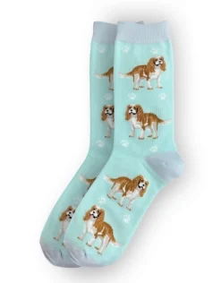Full Body King Charles Cavalier Socks