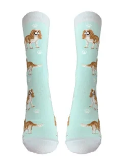 Full Body King Charles Cavalier Socks