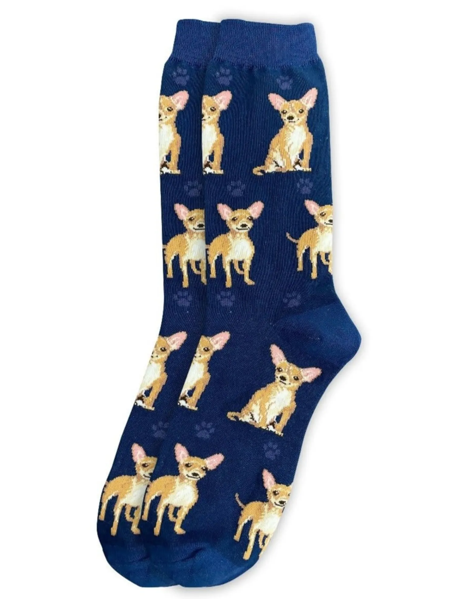 Full Body Tan Chihuahua Socks