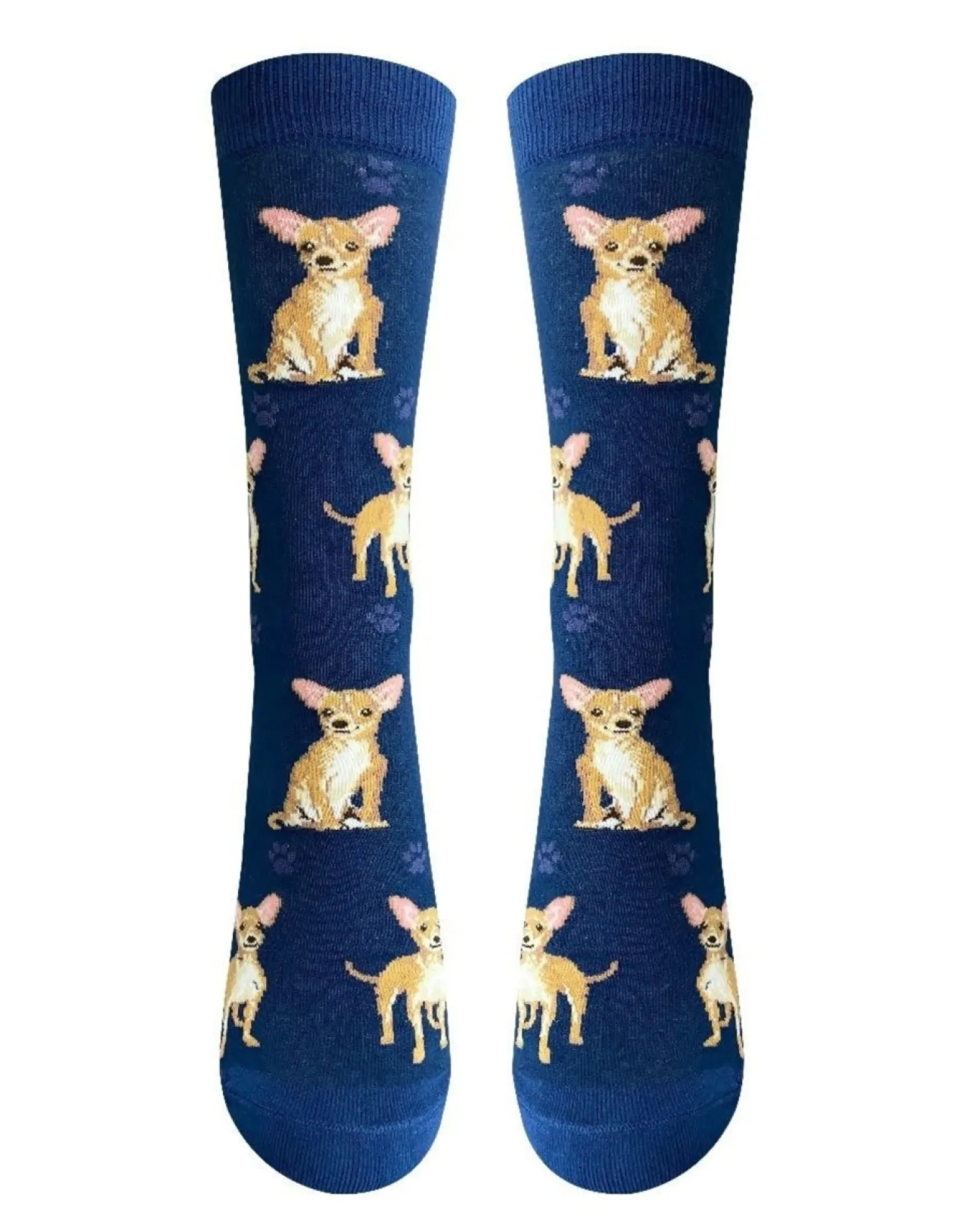 Full Body Tan Chihuahua Socks