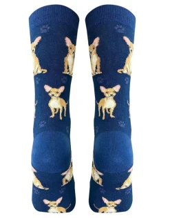 Full Body Tan Chihuahua Socks