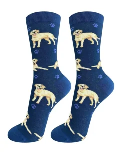 Full Body Yellow Labrador Socks